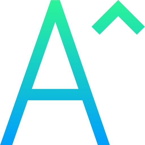 Resize font ícono