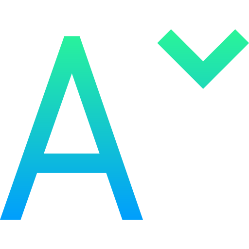 Resize font ícono