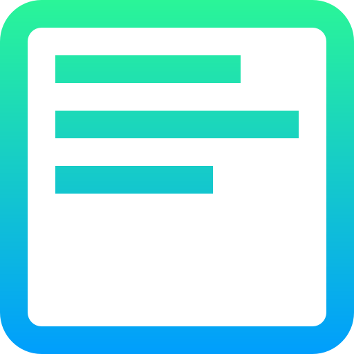 Align left icon