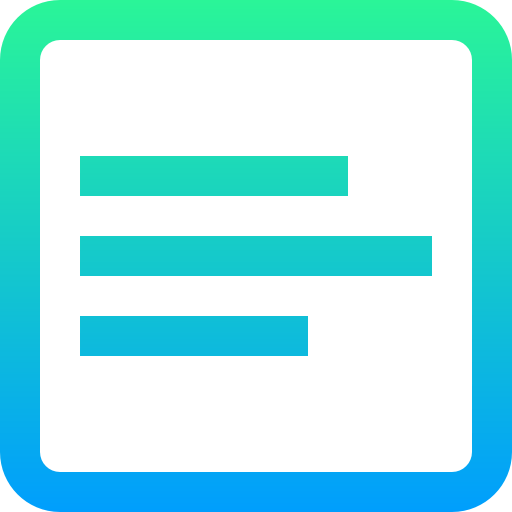 Align left icon