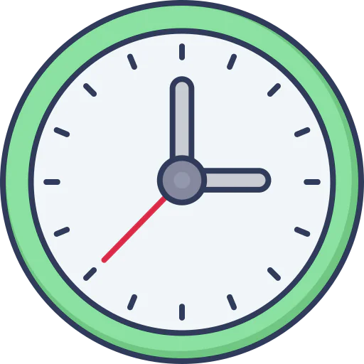Wall clock icon