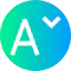 Resize font ícone 64x64