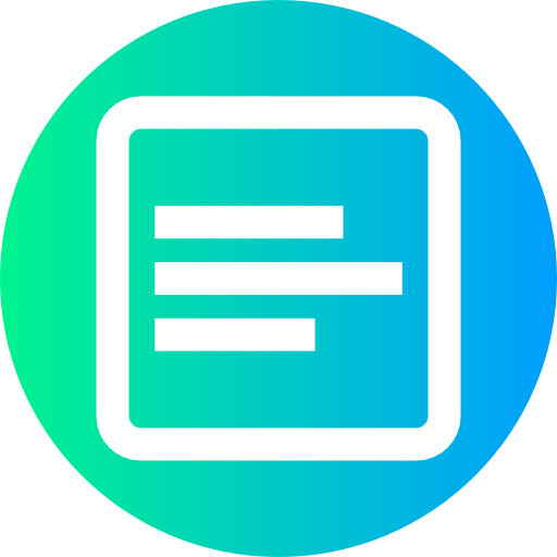 Align left icon