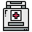First aid kit icon 64x64
