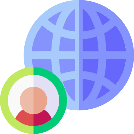 Global network icon