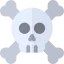 Skull and bones icon 64x64