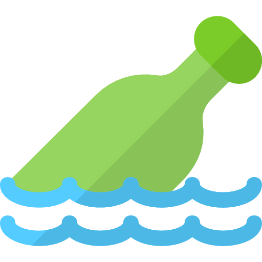 Message in a bottle icon