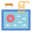 Swimming pool icon 64x64