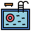 Swimming pool icon 64x64