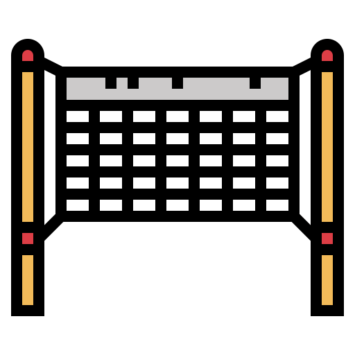 Volley net icon