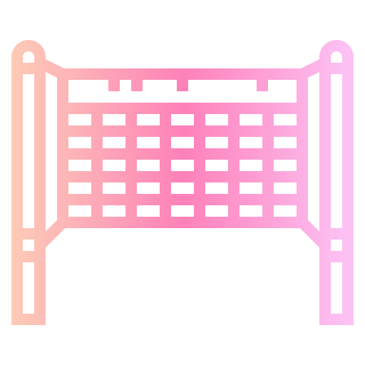 Volley net icon