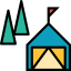 Camping icon 64x64