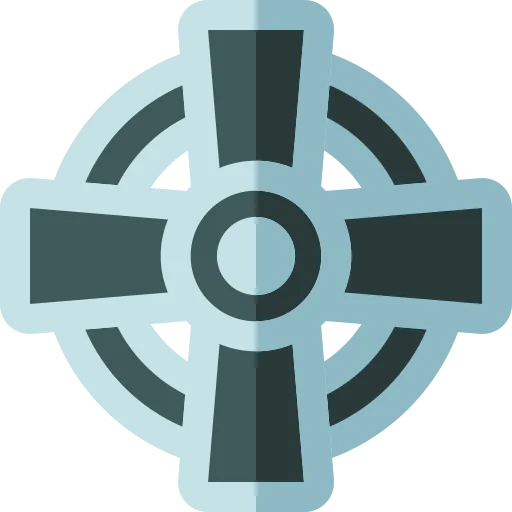 Celtic cross icon