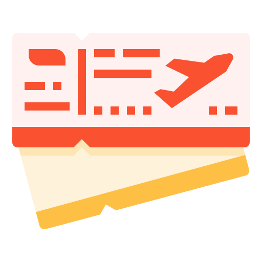 Boarding pass icon