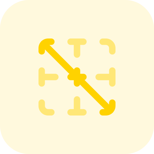Diagonal icon
