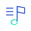 Music notes icon 64x64