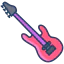 Bass guitar icon 64x64