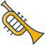 French horn icon 64x64