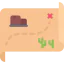 Treasure map ícone 64x64
