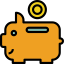Piggy bank icon 64x64