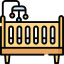 Baby crib icon 64x64