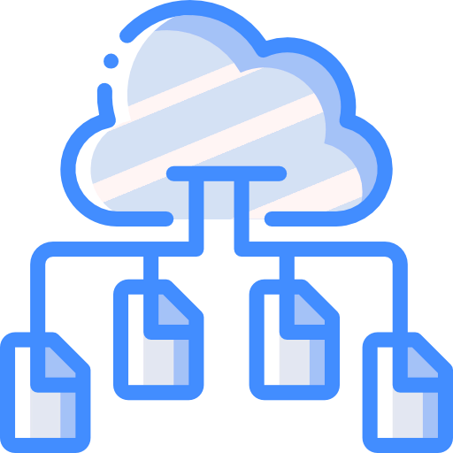 Computing cloud ícono