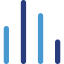 Bar graph icon 64x64
