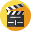 Clapperboard icon 64x64