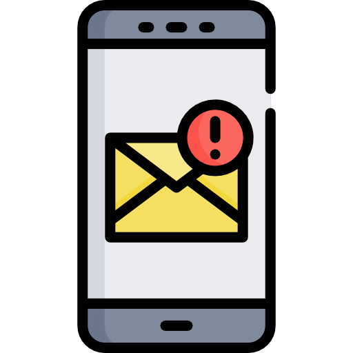 Mobile mail icon