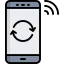 Mobile sync icon 64x64
