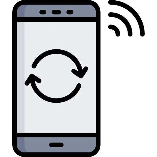 Mobile sync 图标