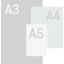 Paper size icon 64x64