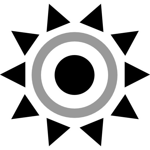 Sun icon