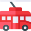 Троллейбус иконка 64x64