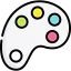 Color palette icon 64x64