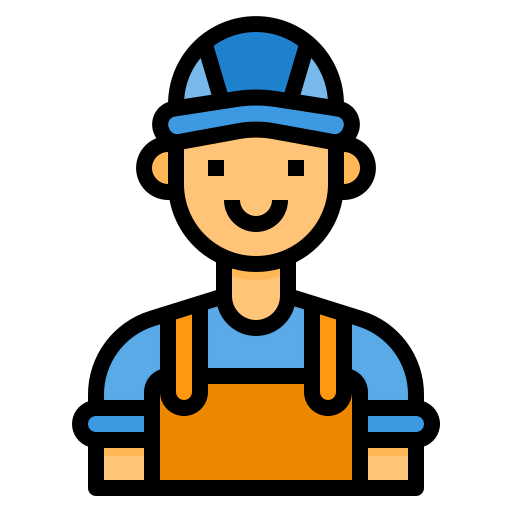 Plumber man icon