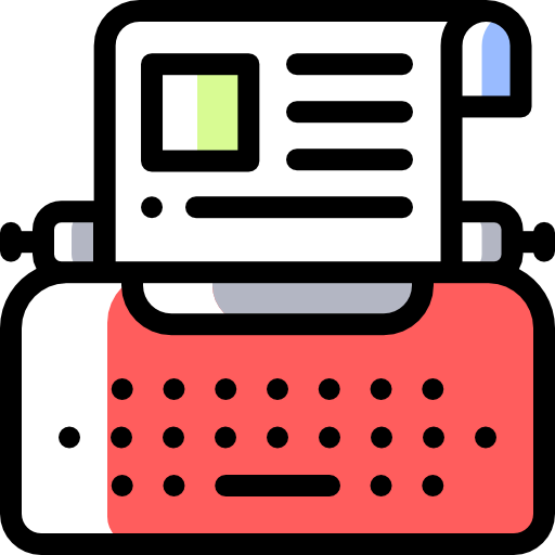 Typewriter icon