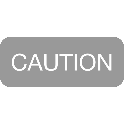Caution icon