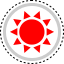 Solar energy icon 64x64