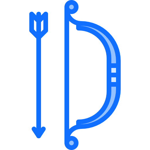 Bow and arrow icon