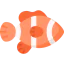 Clown fish icon 64x64