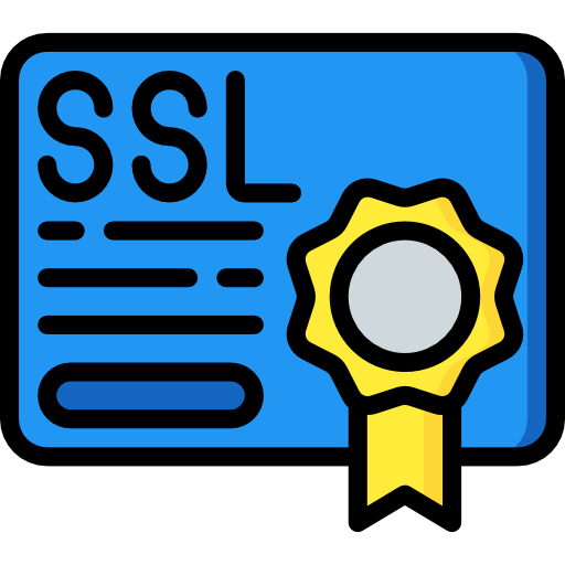 Ssl certificate ícono