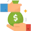 Money bag icon 64x64