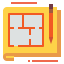 Floor plan Ikona 64x64