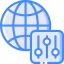 Globe icon 64x64