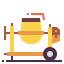 Concrete mixer icon 64x64