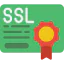 Ssl certificate icône 64x64
