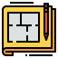 Floor plan icon 64x64