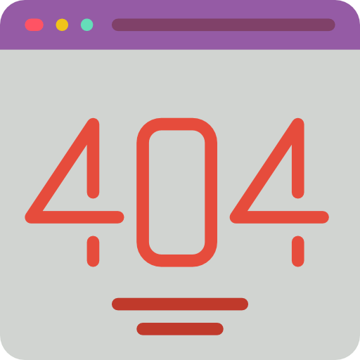 Error 404 Symbol