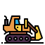 Bulldozer icon 64x64